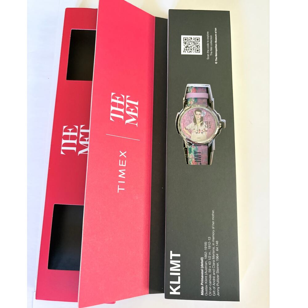 Timex Limited Edition Klimt Leather Banded Watch New in Box